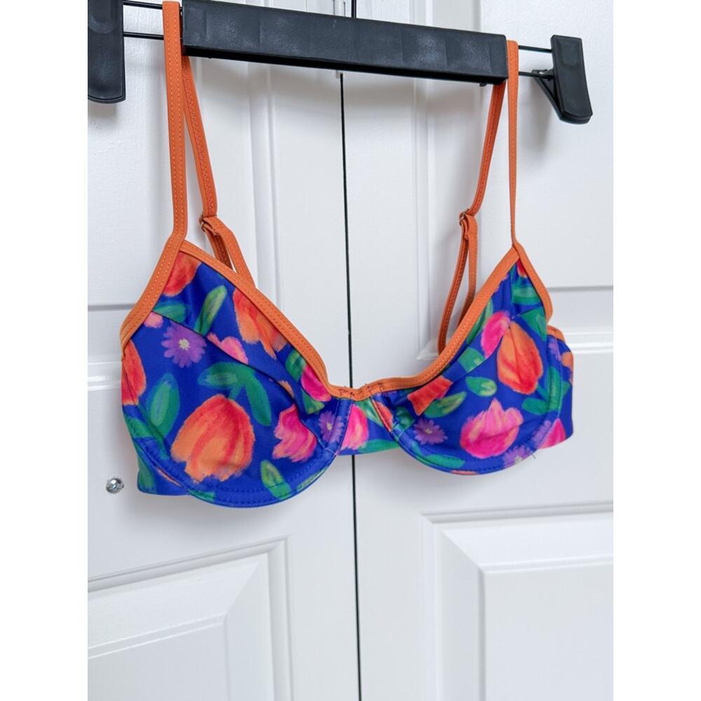 Kotomi Zinnia XS Bikini Swim Top Underwire Floral - Picture 4 of 6